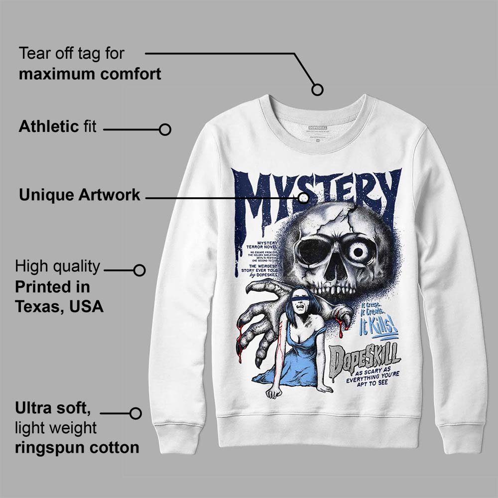 Midnight Navy 5s superstreetwear Sweatshirt Mystery Ghostly Grasp Graphic