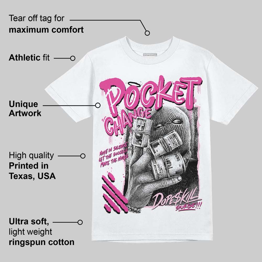 Pink Collection superstreetwear T-Shirt Pocket Change Graphic