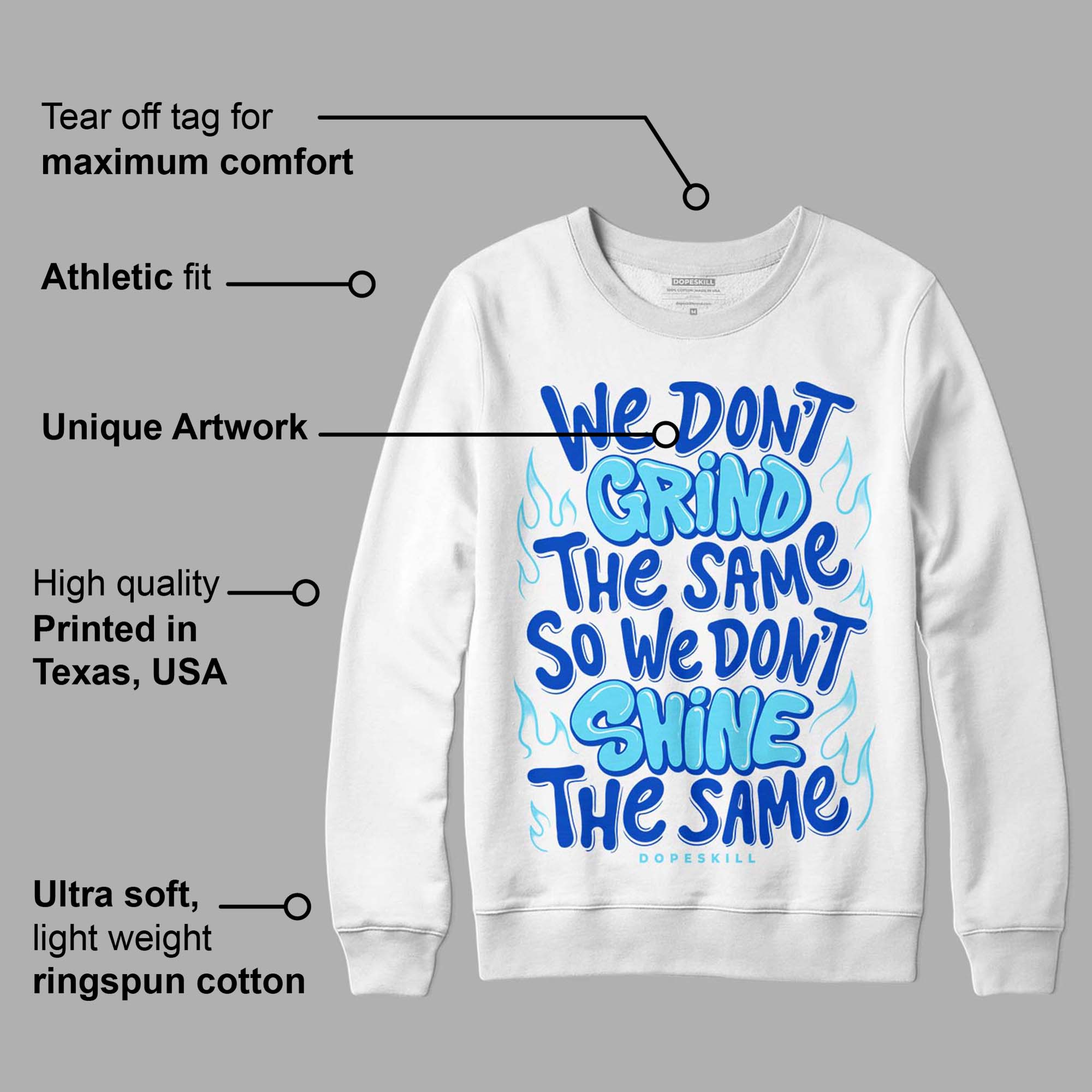SB Dunk Argon superstreetwear Sweatshirt Grind Shine Graphic