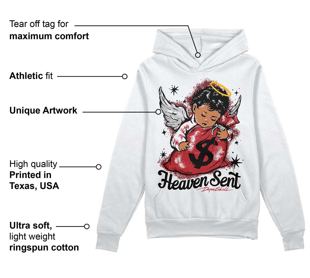 Red Taxi 12s superstreetwear Hoodie Sweatshirt Heaven Sent Graphic