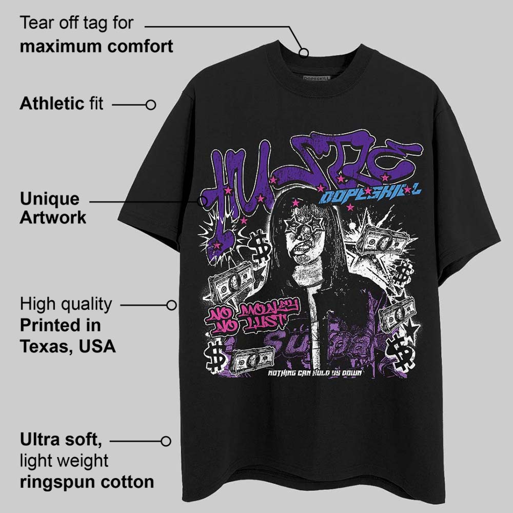 PURPLE Collection superstreetwear T-Shirt No Money No Lust Graphic