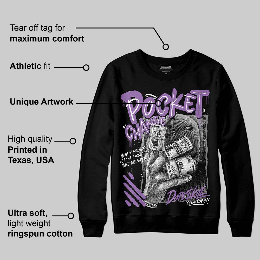 PURPLE Collection superstreetwear Sweatshirt Pocket Change Graphic