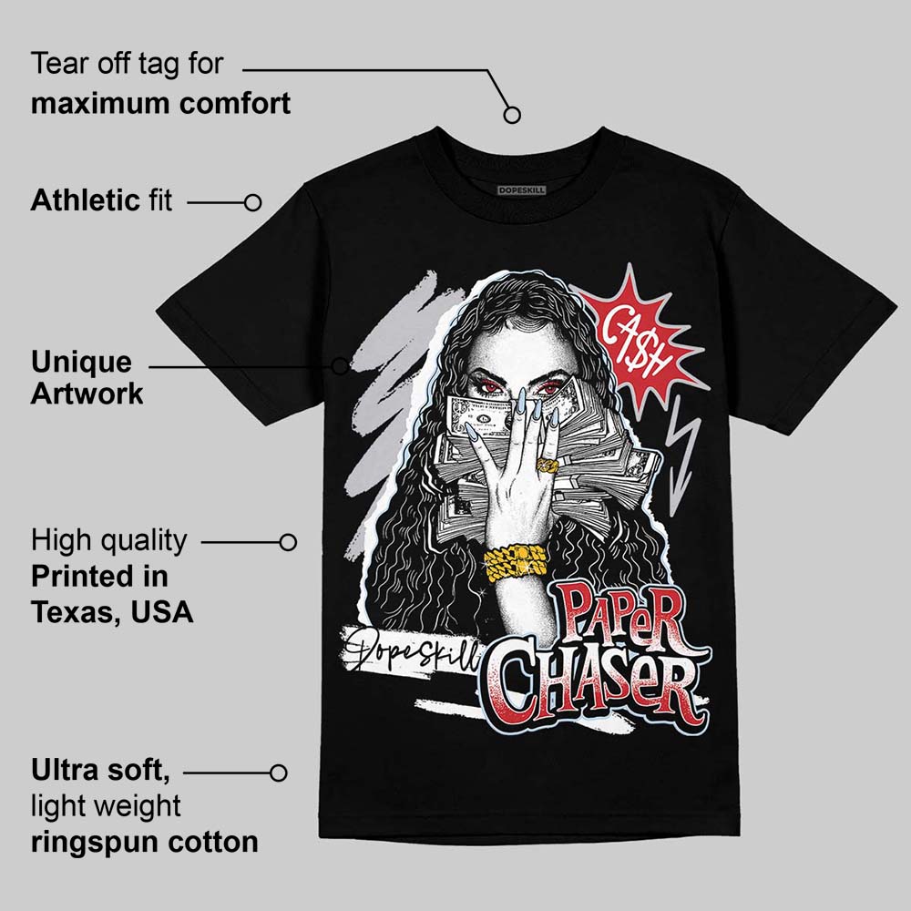 Black Metallic Reimagined 5s superstreetwear T-Shirt NPC Graphic