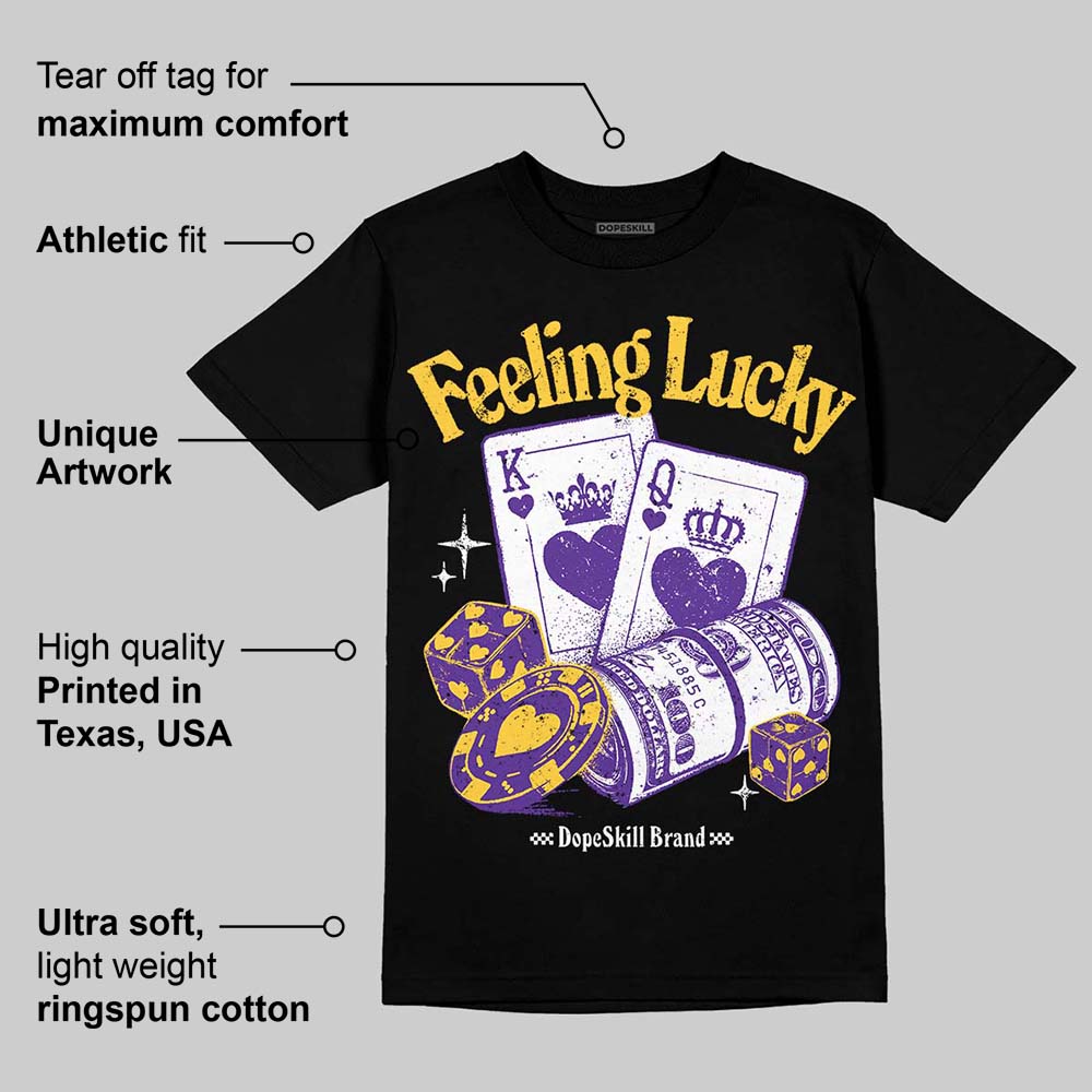 PURPLE Collection superstreetwear T-Shirt Feeling Lucky Graphic