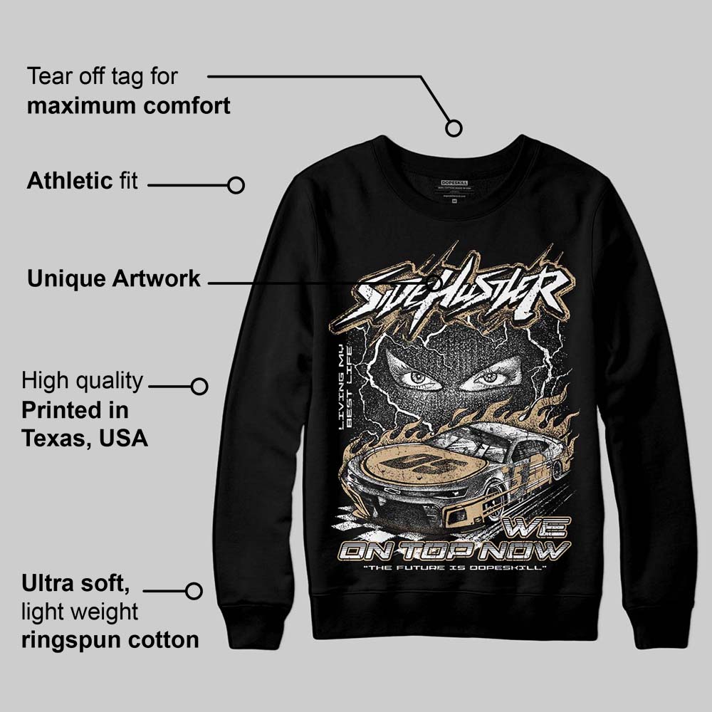TAN Collection superstreetwear Sweatshirt New Side Hustler Graphic