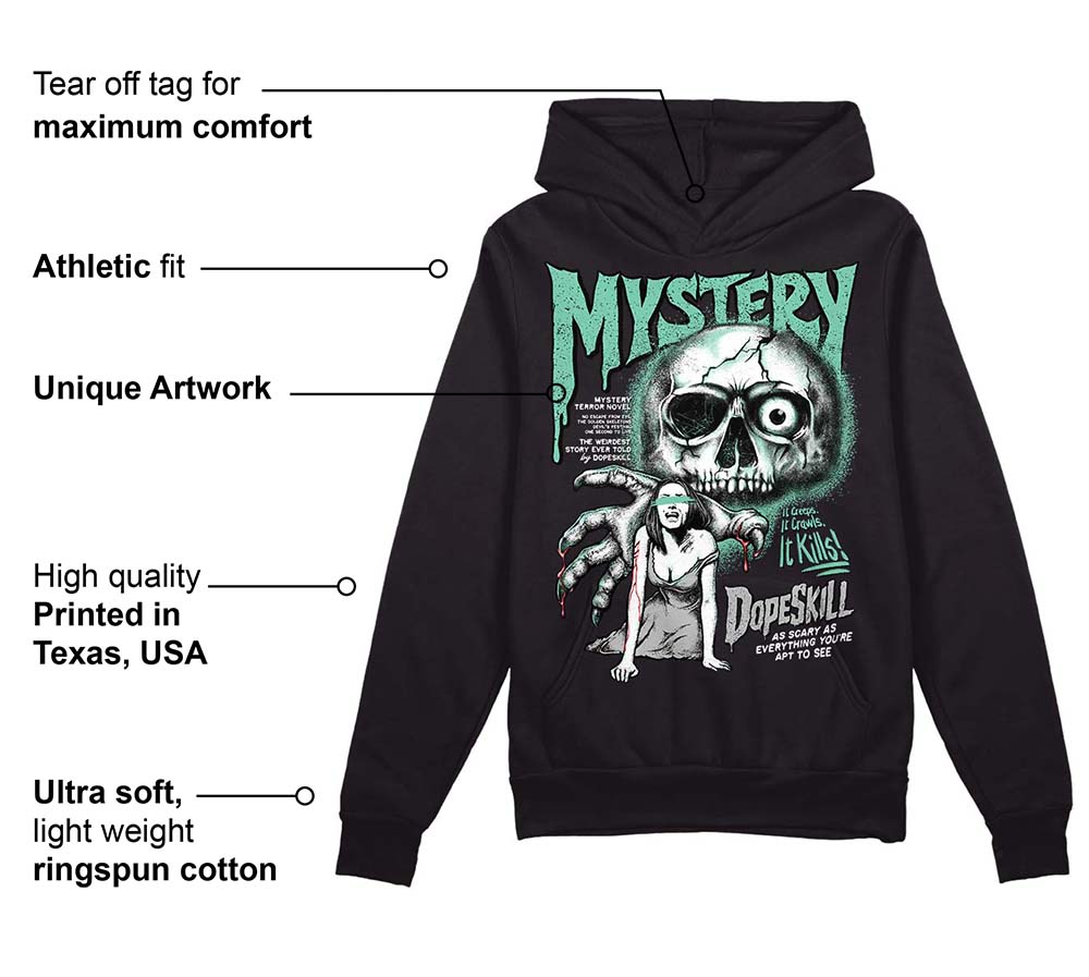 Green Glow 3s superstreetwear Hoodie Sweatshirt Mystery Ghostly Grasp Graphic
