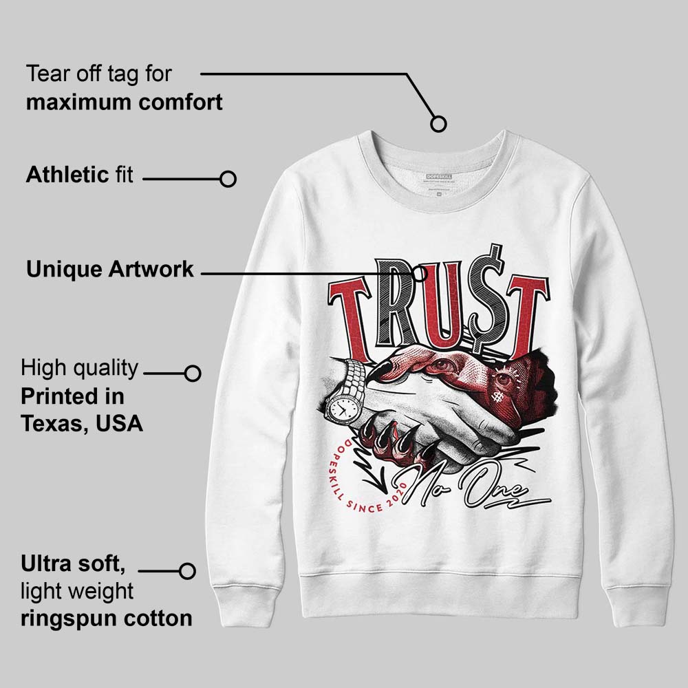 Ruby 1s superstreetwear Sweatshirt Trust No One Graphic