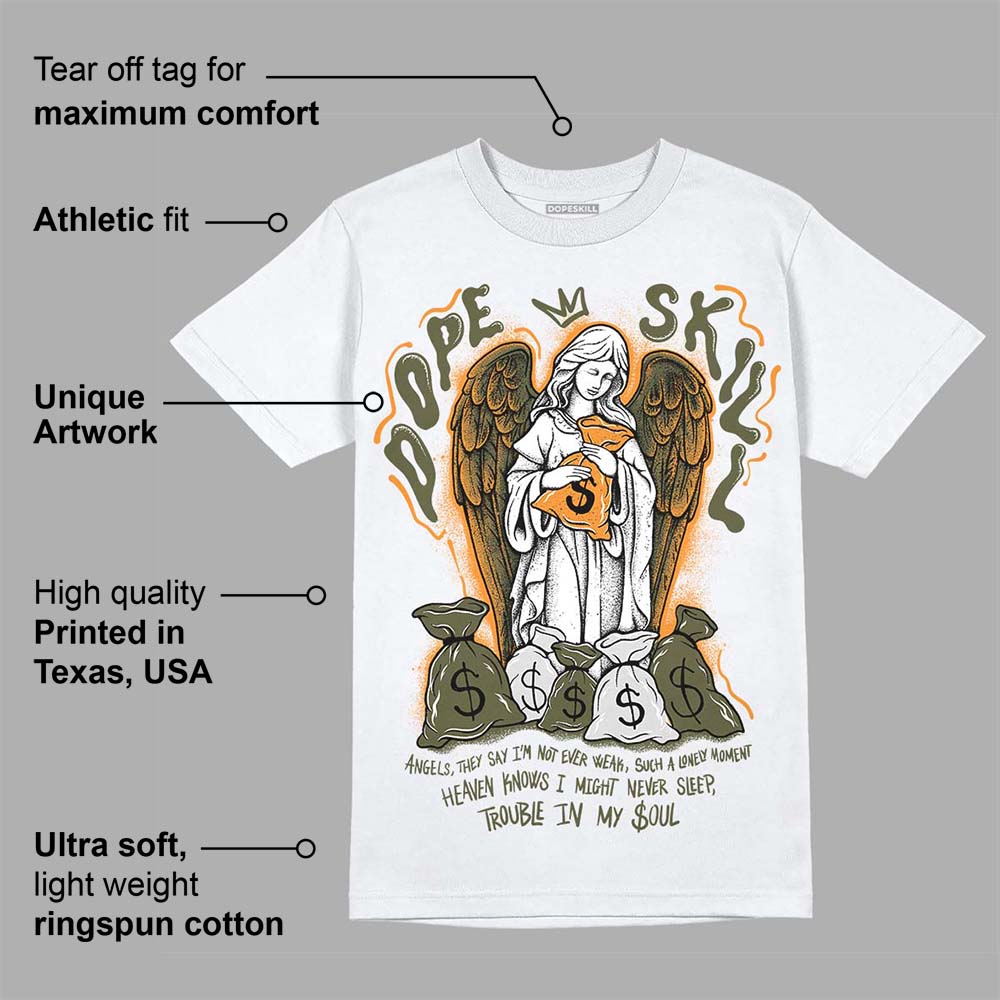 Olive 5s superstreetwear T-Shirt Angels Graphic