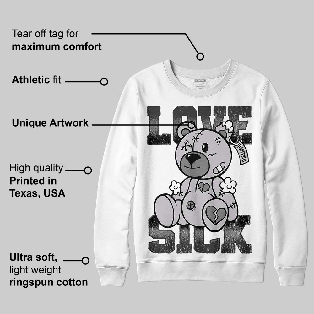Grey Collection superstreetwear Sweatshirt Love Sick Graphic