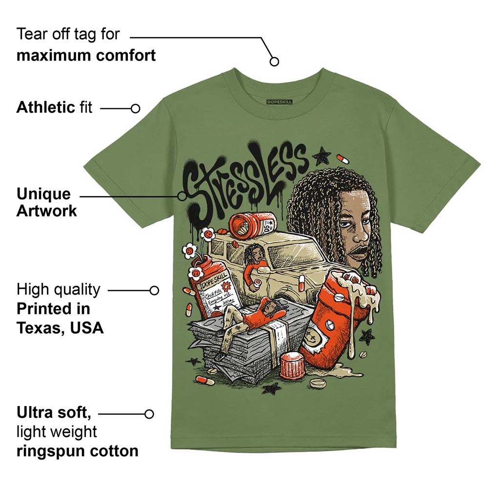 Olive Collection superstreetwear Olive T-shirt Stressless Graphic