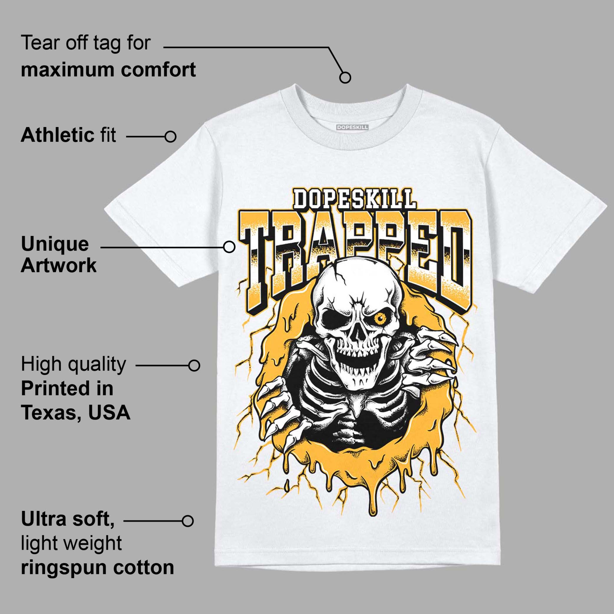 AJ 13 Del Sol superstreetwear T-Shirt Trapped Halloween Graphic