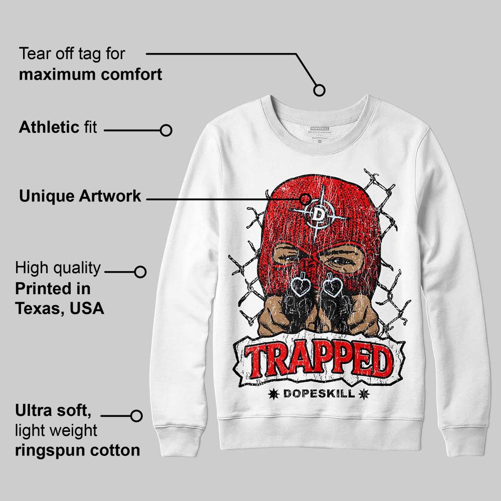 Cherry 11s superstreetwear Sweatshirt New Trapped Graphic