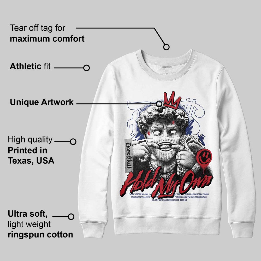 Rare Air Deep Royal Blue 1s superstreetwear Sweatshirt In My Way Graphic