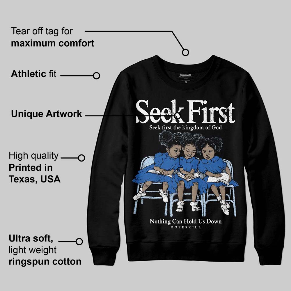 Space Jam 11s superstreetwear Sweatshirt New Seek First Graphic