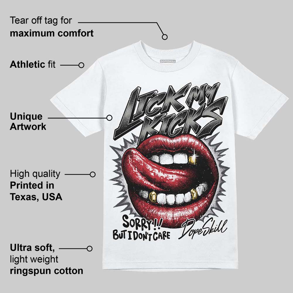 Black Cat 3s superstreetwear T-Shirt Lick My Kicks Graphic