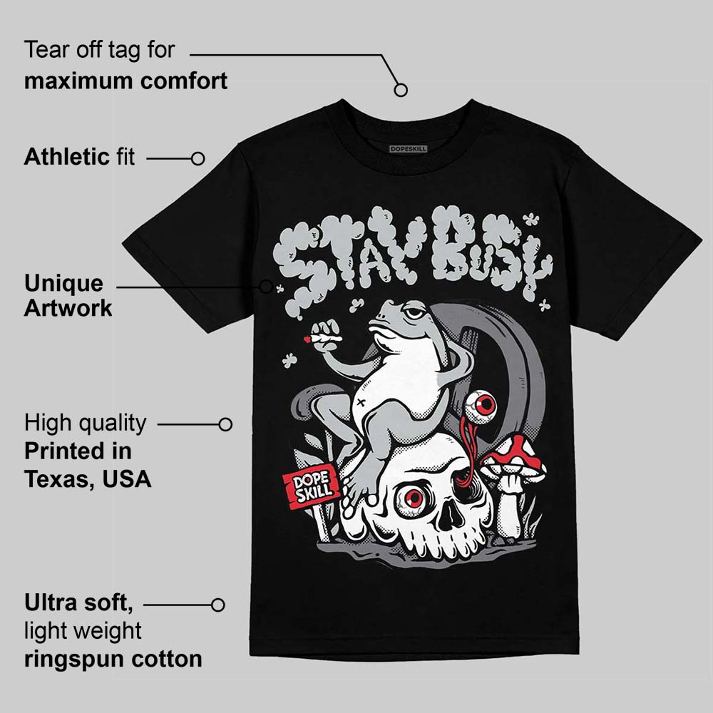 Wolf Grey 12s superstreetwear T-Shirt Stay Busy Graphic
