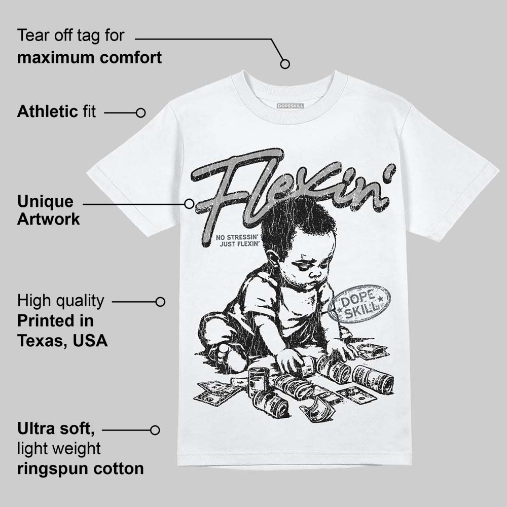 Cool Grey 11s superstreetwear T-Shirt Flexin' Graphic