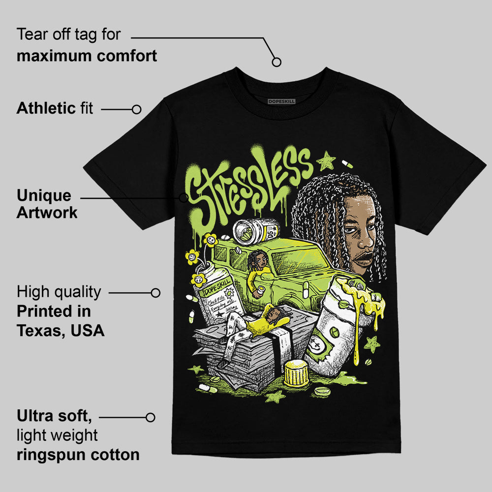 Bright Cactus 13s superstreetwear T-Shirt Stressless Graphic