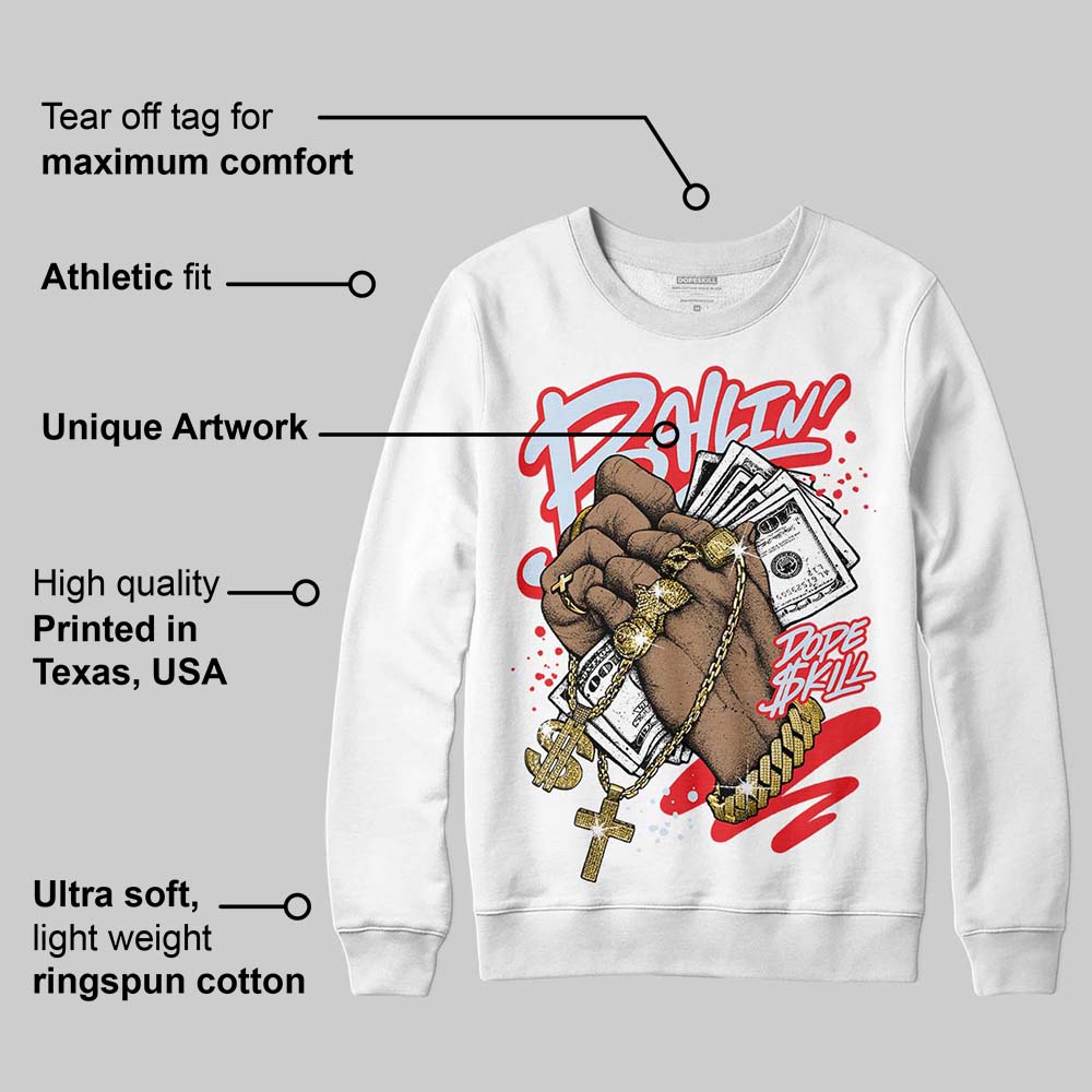 Cherry 11s superstreetwear Sweatshirt Always Ballin' Graphic