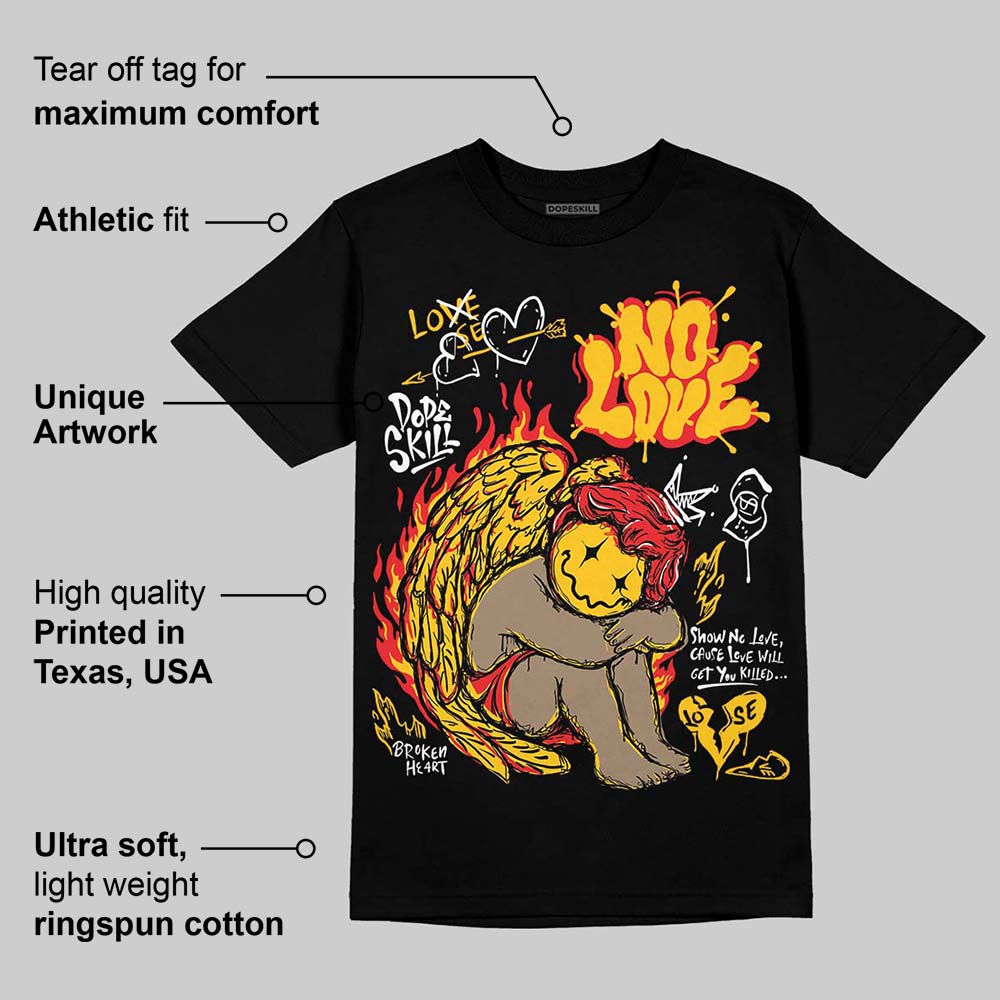 Yellow Collection superstreetwear T-Shirt No Love Graphic