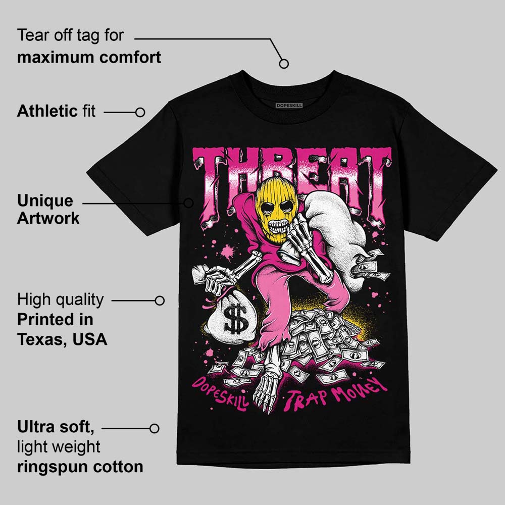 Rick RO Pink Leather Sneakers superstreetwear T-Shirt Threat Graphic
