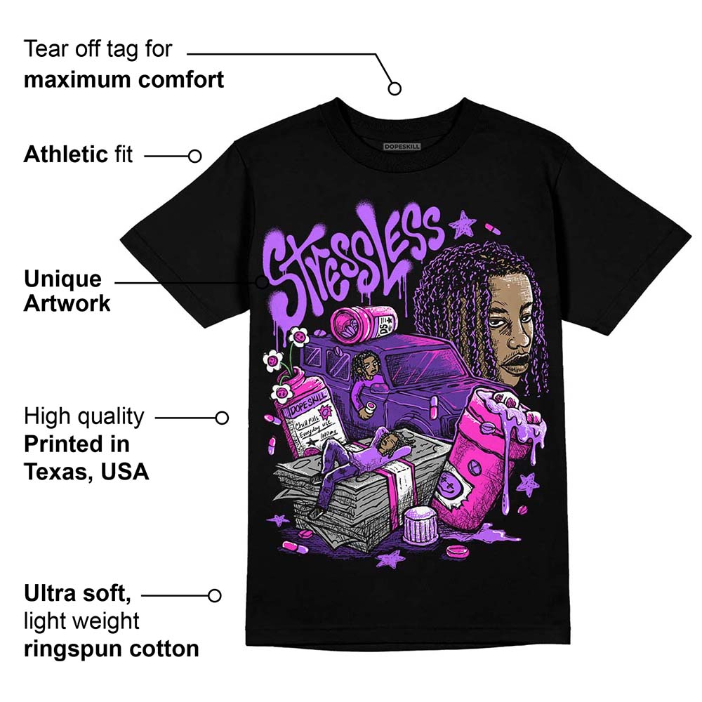 PURPLE Collection superstreetwear T-Shirt Stressless Graphic