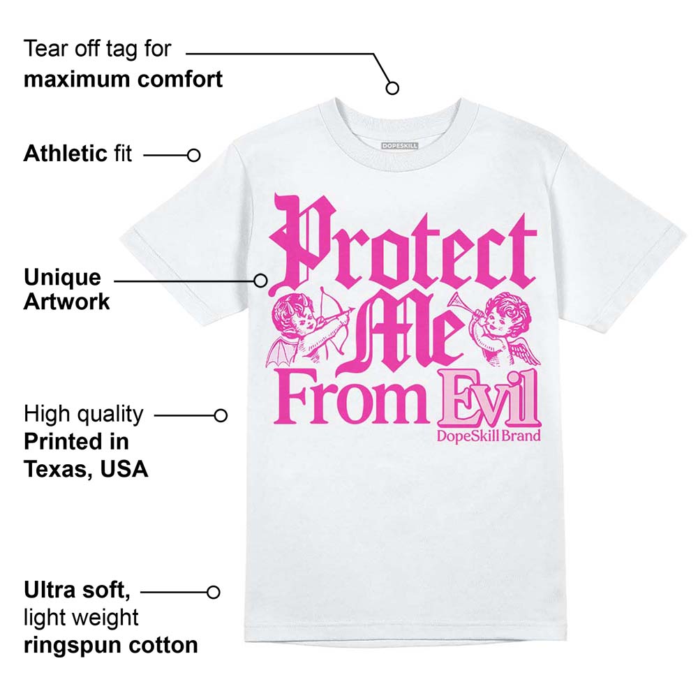 Triple Pink Dunk superstreetwear T-Shirt Protect Me From Evil Graphic