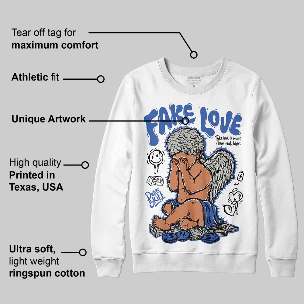 Lucky Shorts 3s superstreetwear Sweatshirt False Love Graphic
