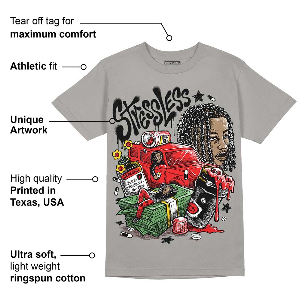 Grey Collection superstreetwear Grey T-shirt Stressless Graphic