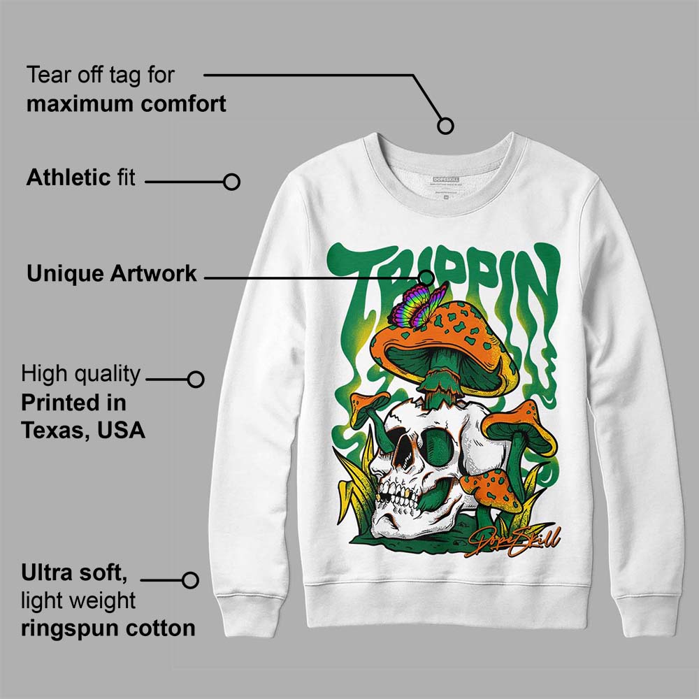 Green Collection superstreetwear Sweatshirt Trippin Graphic