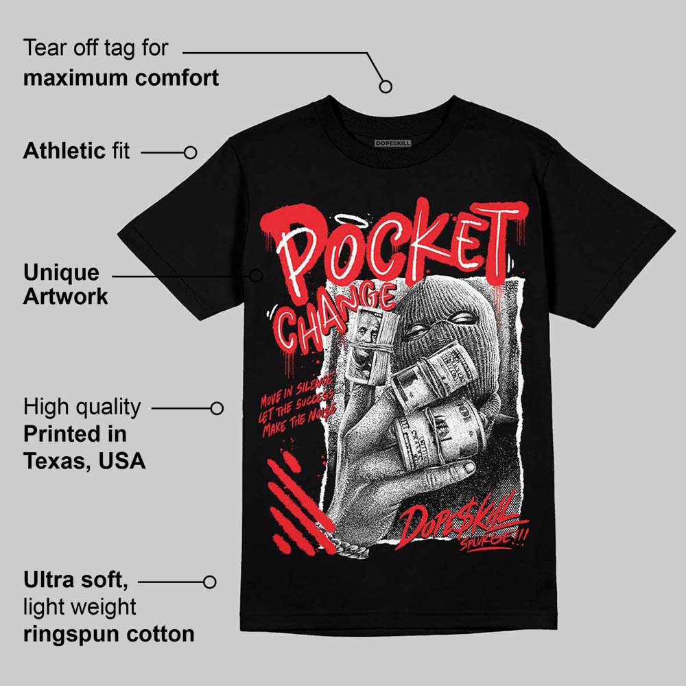 Red Collection superstreetwear T-Shirt Pocket Change Graphic