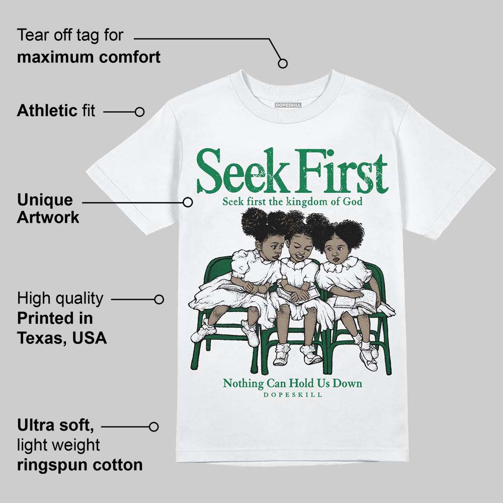 Green Collection superstreetwear T-Shirt New Seek First Graphic