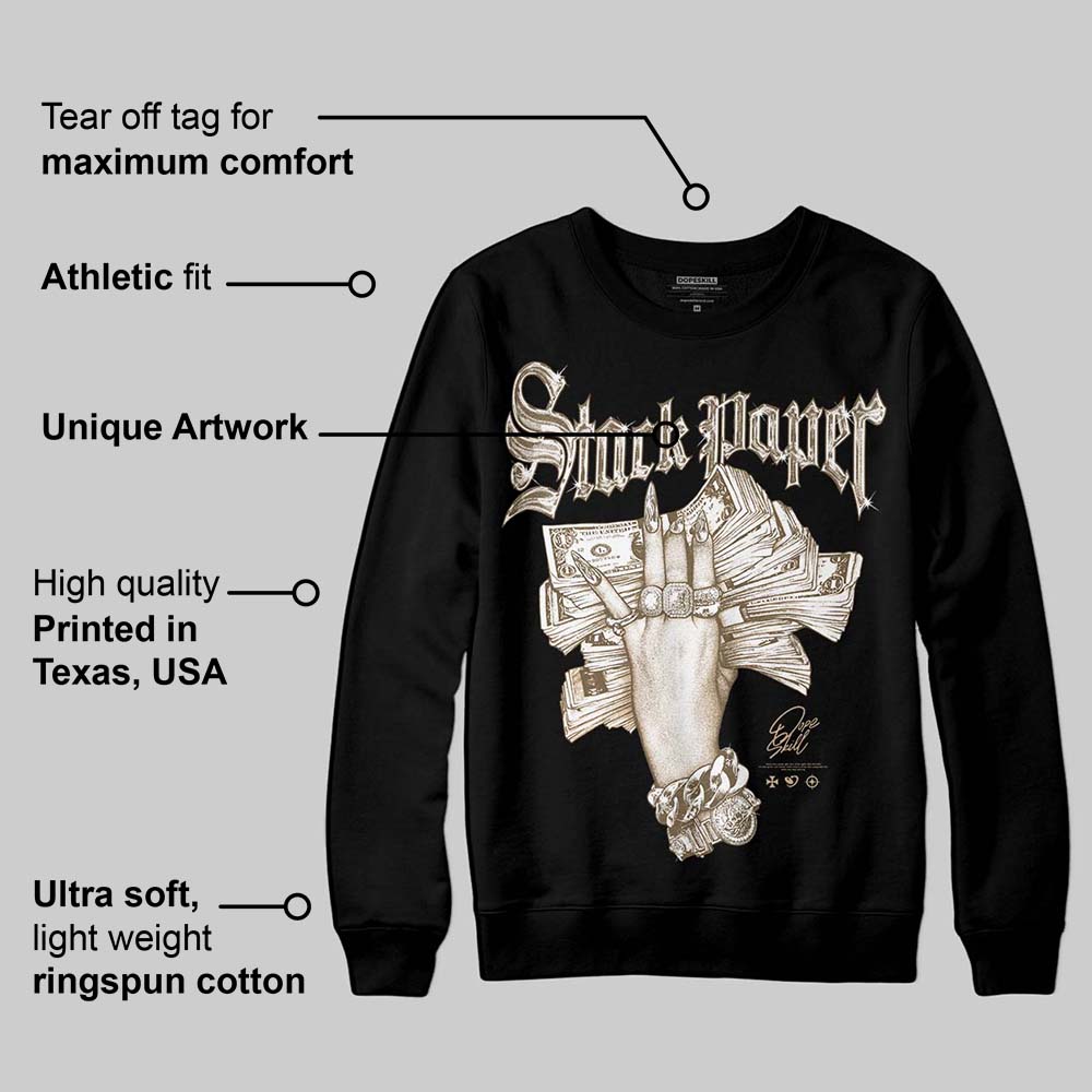 TAN Collection superstreetwear Sweatshirt Stack Paper Graphic