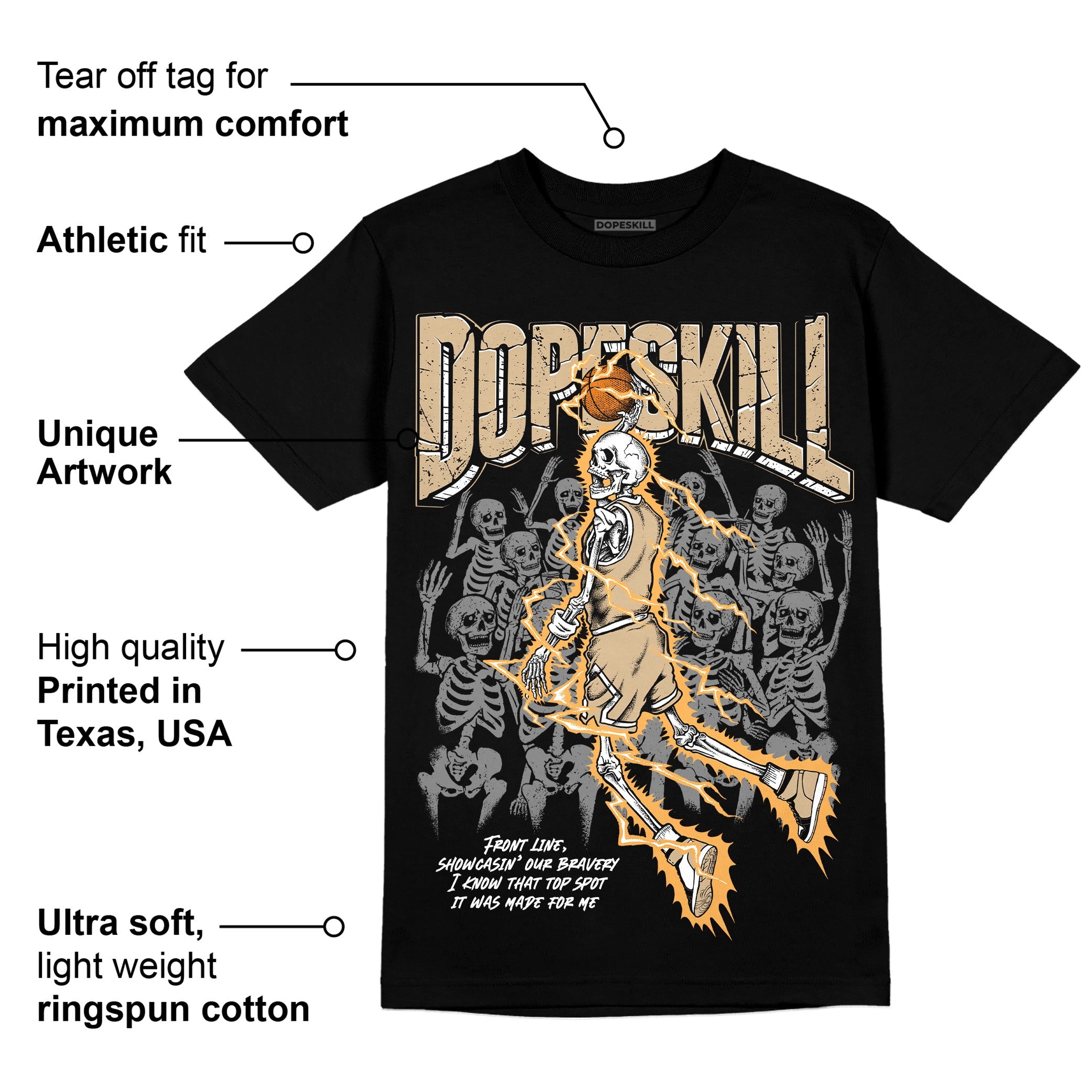 TAN Collection superstreetwear T-Shirt Thunder Dunk Graphic