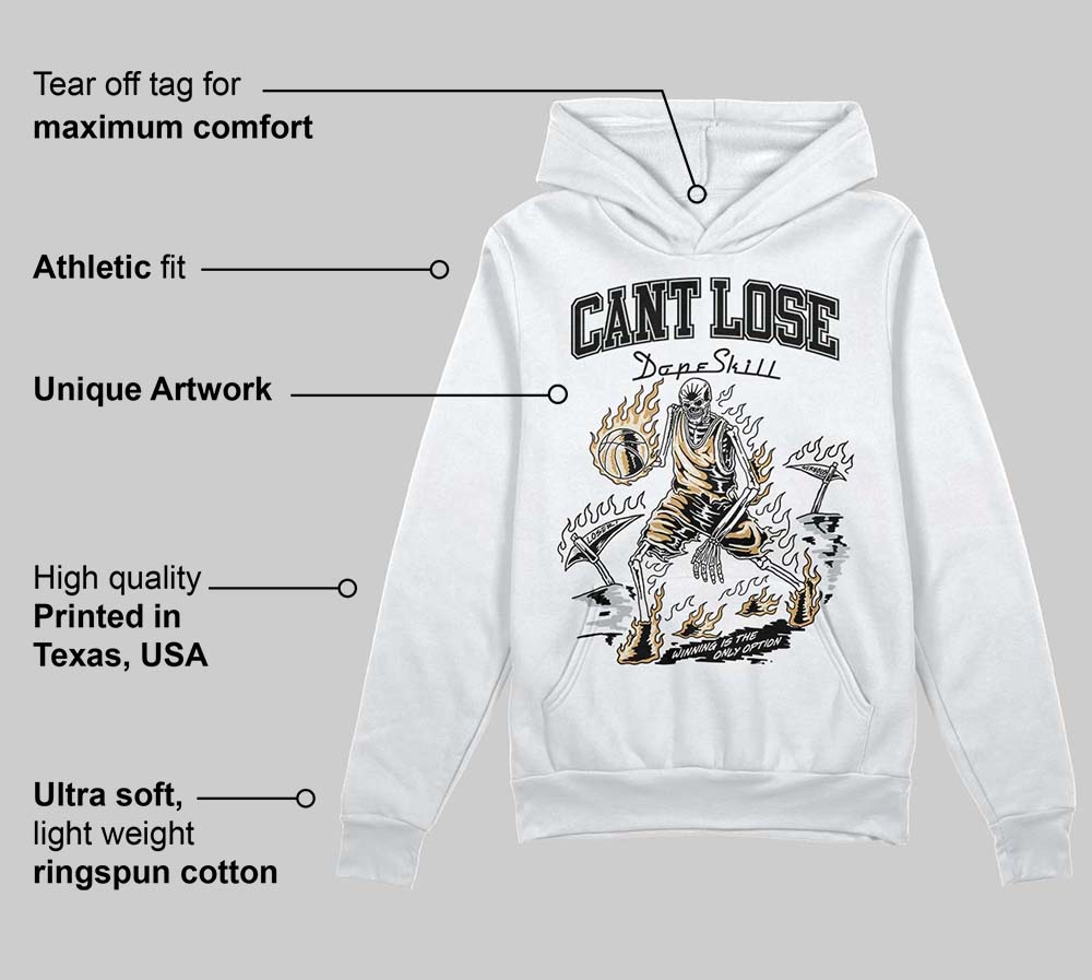 Reverse Metallic 5s superstreetwear Hoodie Sweatshirt Cant Lose Graphic