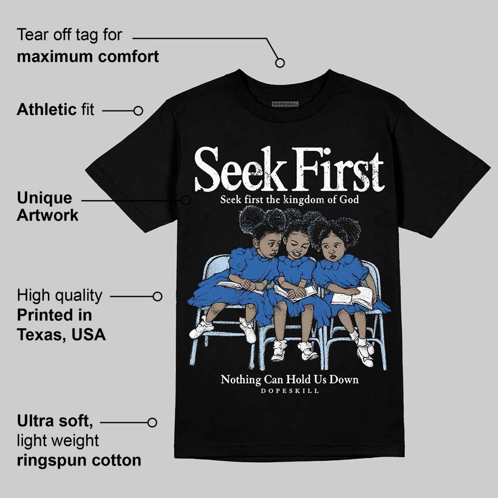 Space Jam 11s superstreetwear T-Shirt New Seek First Graphic