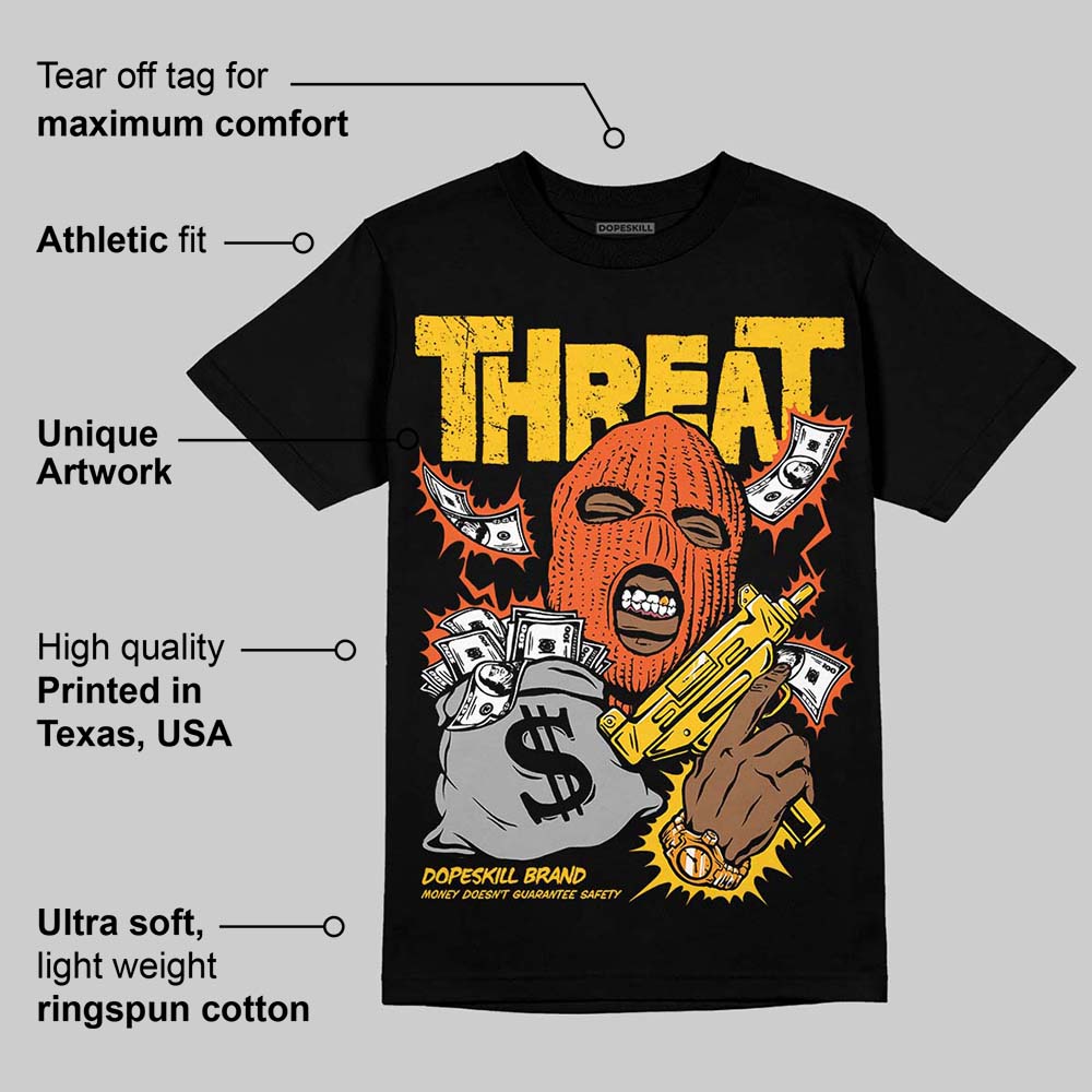 Yellow Collection superstreetwear T-Shirt Under Threat Graphic