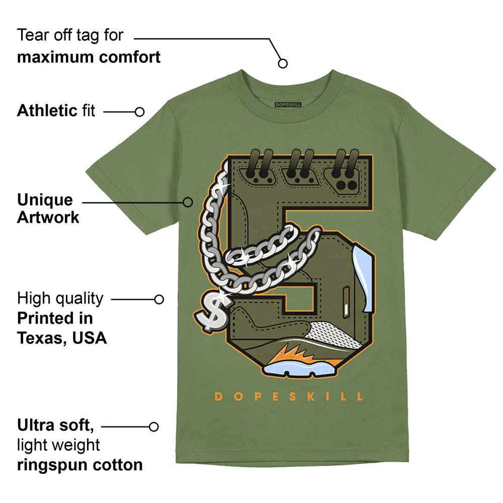 Olive 5s superstreetwear Olive T-shirt No.5 Graphic