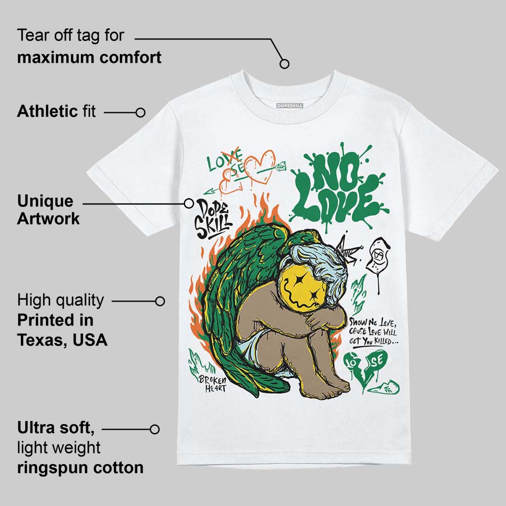 Green Collection superstreetwear T-Shirt No Love Graphic