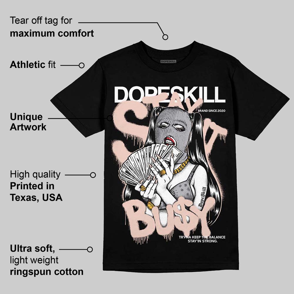 1130 Oyster Grey superstreetwear T-Shirt Stay It Busy Graphic