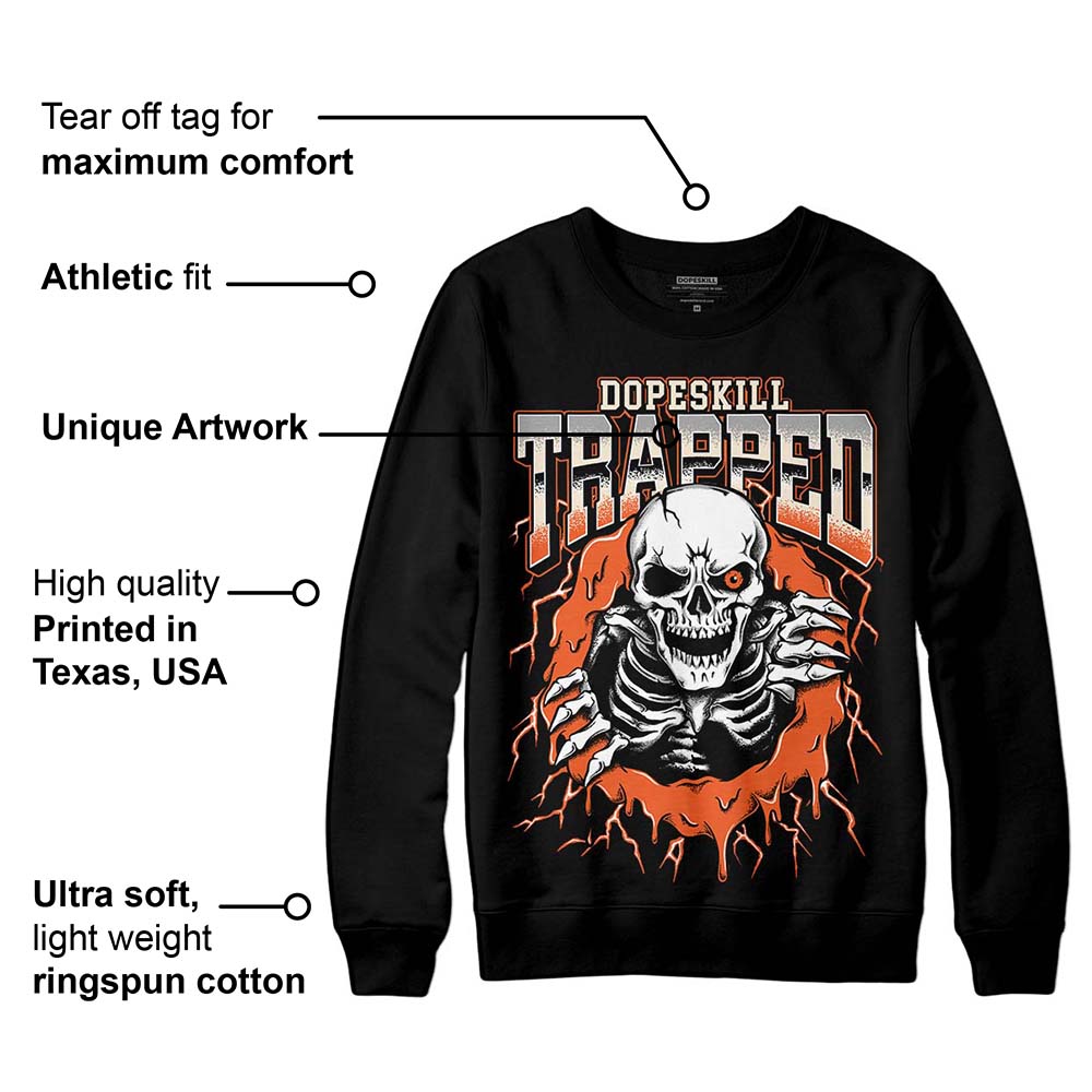 Georgia Peach 3s superstreetwear Sweatshirt Trapped Halloween Graphic
