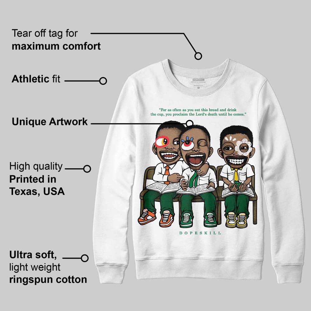 Green Collection superstreetwear Sweatshirt First Sunday Graphic