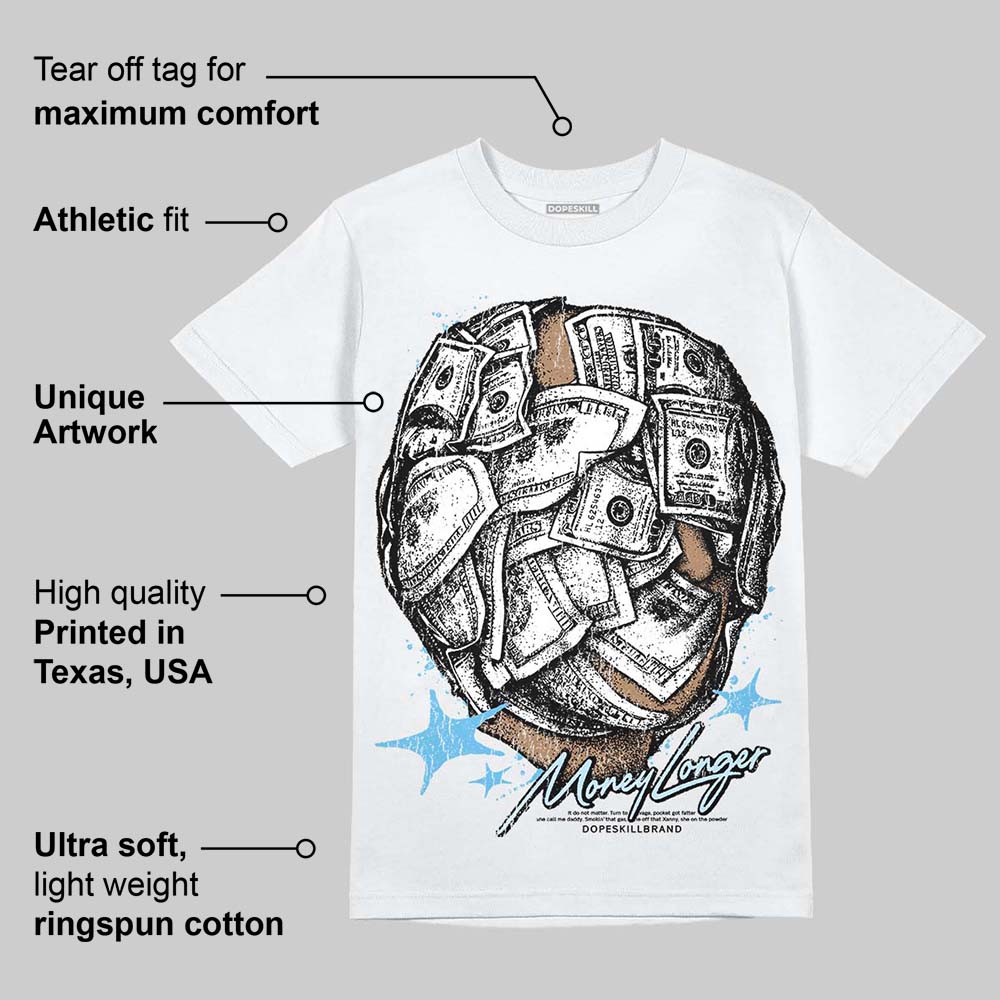 Legend Blue 11s superstreetwear T-Shirt Money Longer Graphic