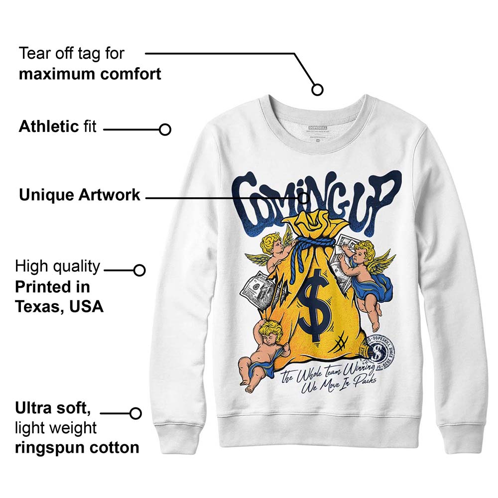 Michigan Dunks superstreetwear Sweatshirt Money Bag Coming Up Graphic