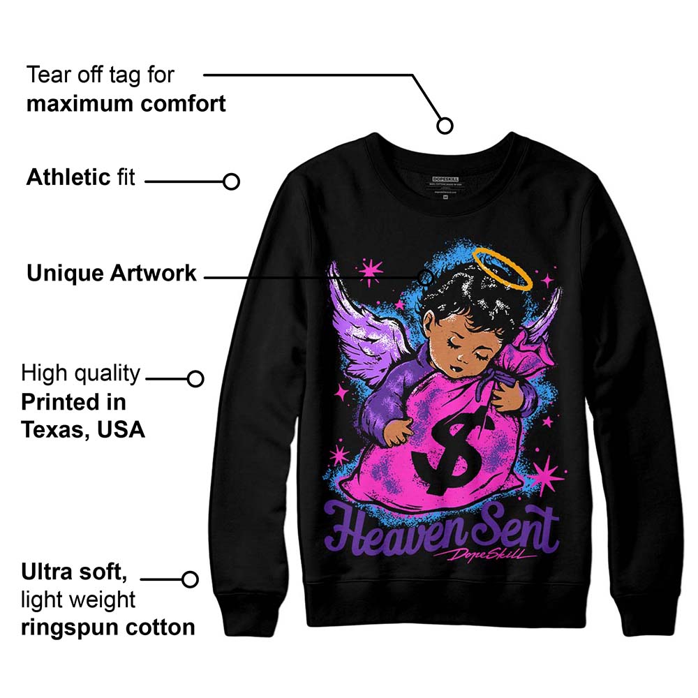 PURPLE Collection superstreetwear Sweatshirt Heaven Sent Graphic