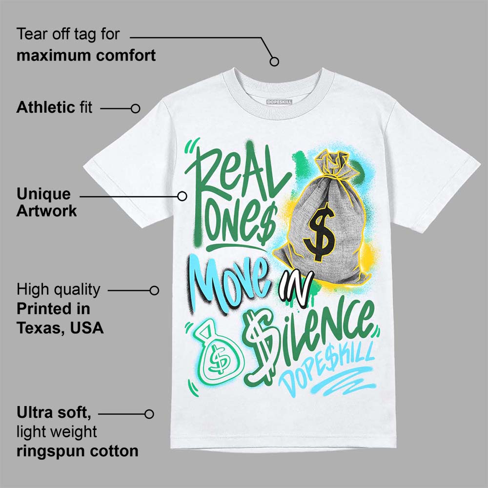 Chunky Dunks superstreetwear T-Shirt Real Ones Move In Silence Graphic