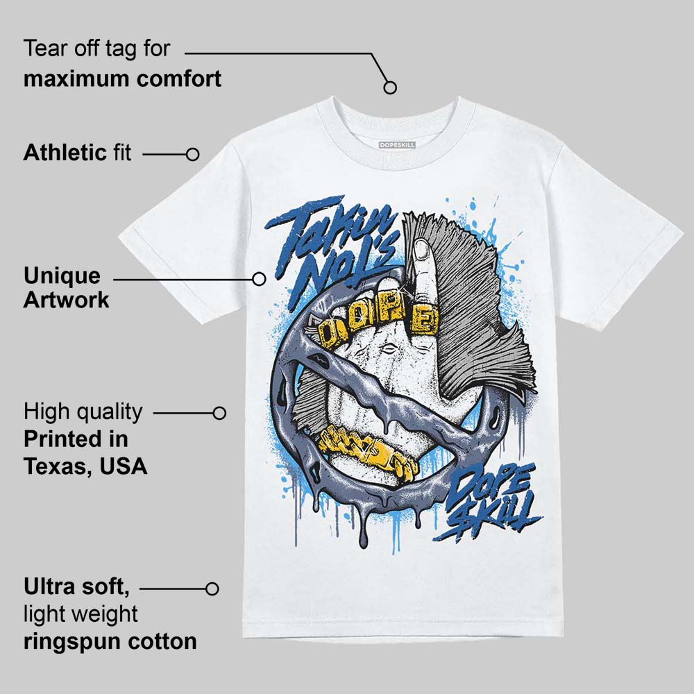 Diffused Blue 11s DopeSkill T-Shirt Takin No L's Graphic