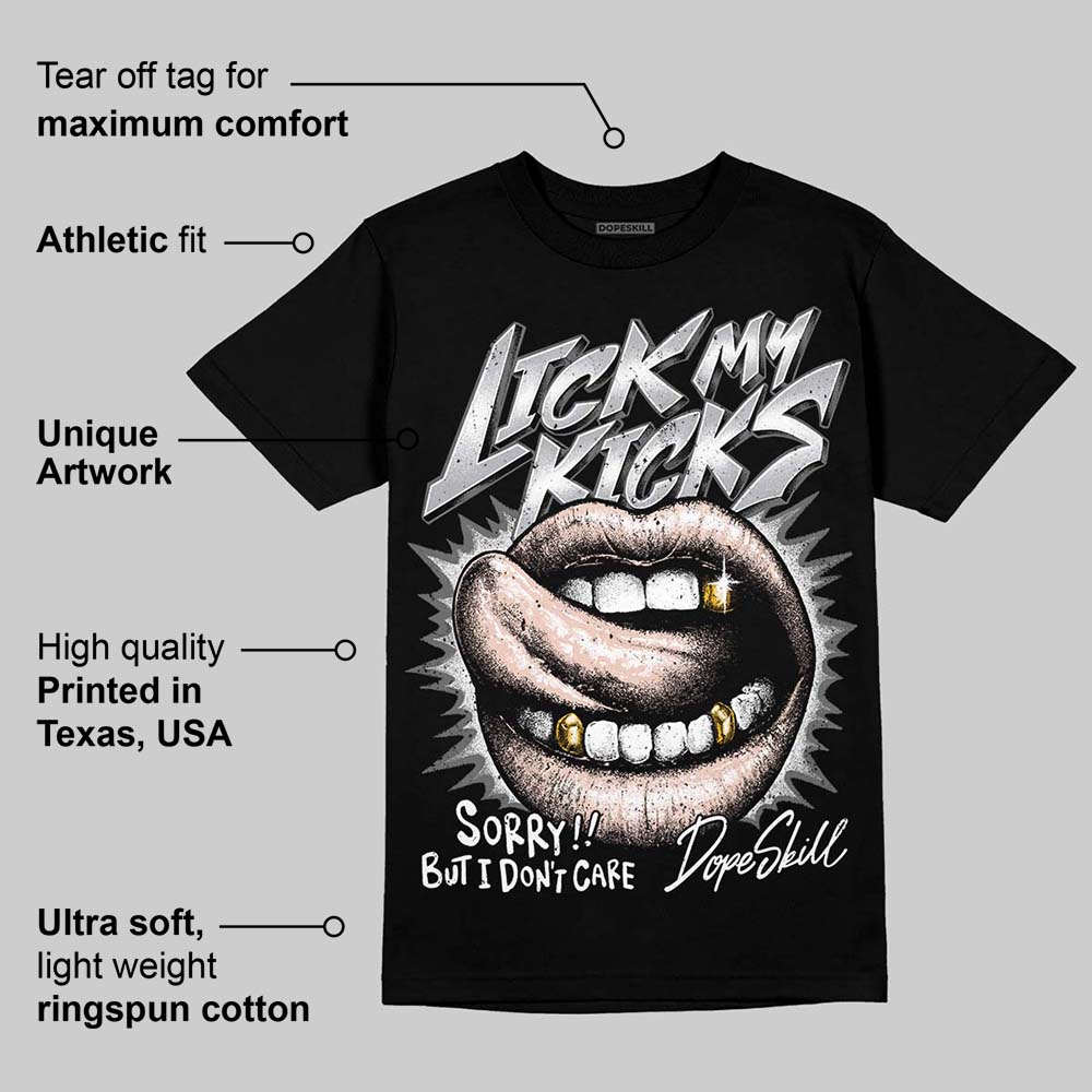 1130 Oyster Grey superstreetwear T-Shirt Lick My Kicks Graphic