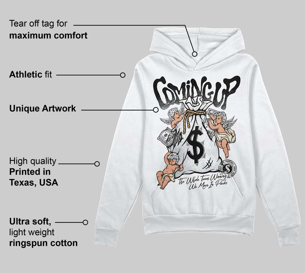 Reverse Metallic 5s superstreetwear Hoodie Sweatshirt Money Bag Coming Up Graphic