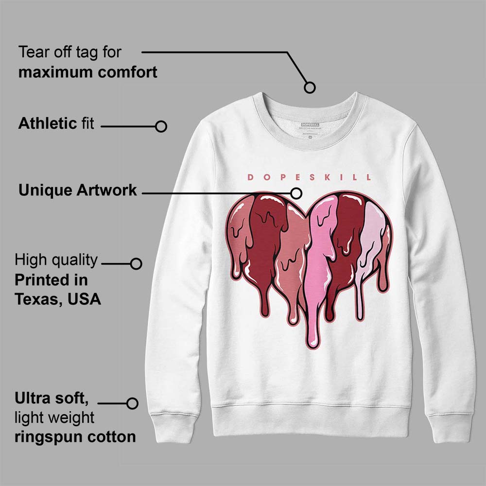 Valentine's Day Collection superstreetwear Sweatshirt Slime Drip Heart Graphic